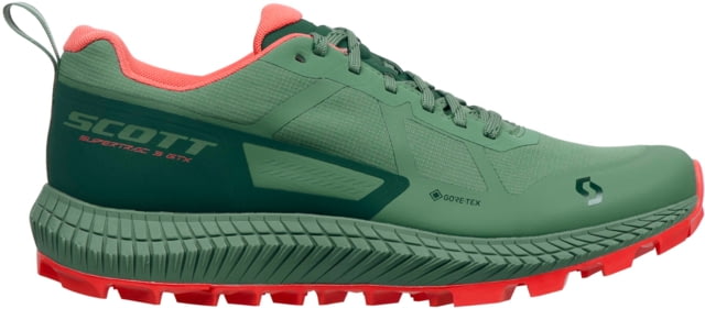 USED SCOTT Supertrac 3 GTX Shoes - Womens Frost Green/Coral Pink 7