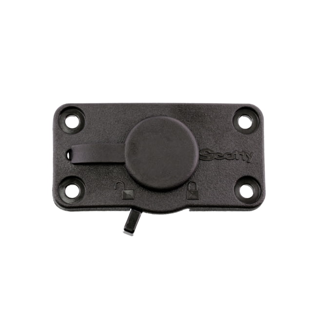 Scotty Scotty 244L Locking Flush Deck Mount Black - $6.49 at Optics Planet