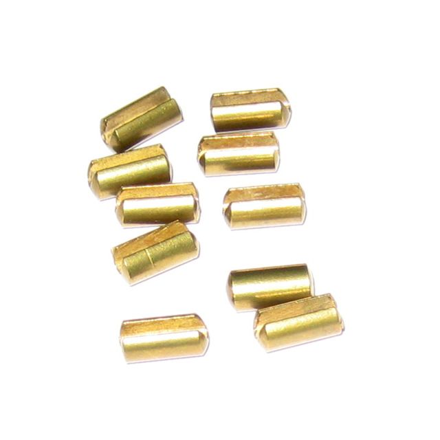 Scotty Release Clip Locators Slotted Brass 10 Pack