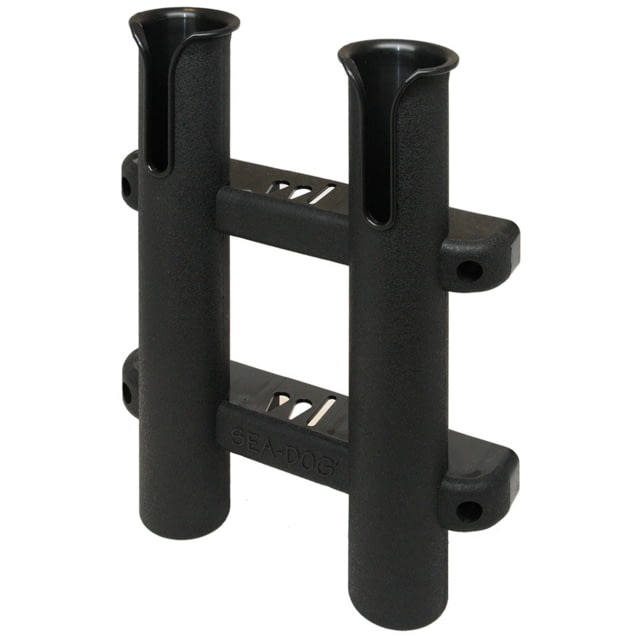 Sea-Dog Two Pole Side Mount Rod Storage Rack – Black
