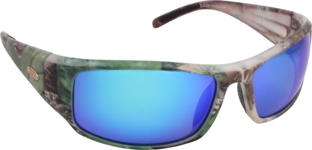 Sea Striker Thresher Sunglasses-Camo/Blue Mirror - Sea Striker