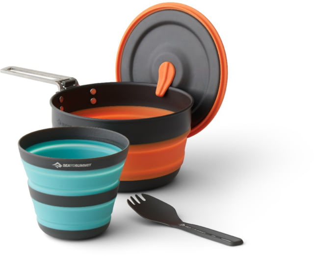 Sea to Summit Frontier UL Collapsible One Pot Cook Set - 3 Piece/2 Person Multi