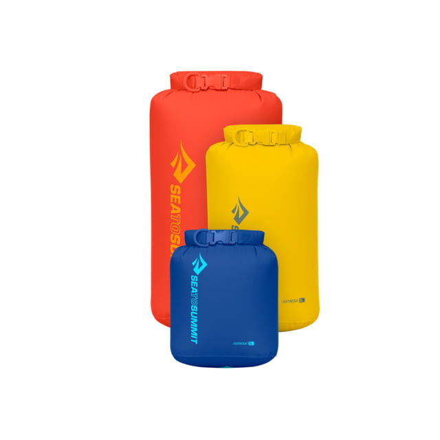 Sea to Summit Lightweight Dry Bag Set 3L Blue 5L Yellow 8L Orange Blue/Yellow/Orange