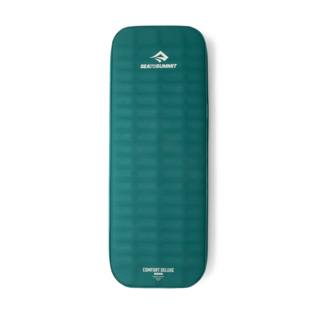 Sea to Summit Comfort Deluxe Self Inflating Mat Regular Rectangular Wide Rain Forest