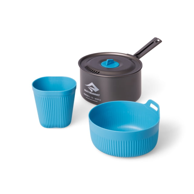 Sea to Summit Frontier Ultralight Pot Cook Set 1.2L Assorted 3 Piece