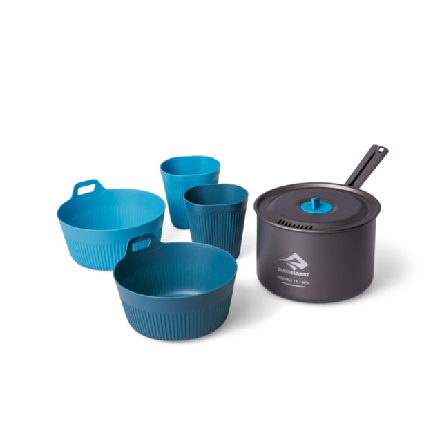 Sea to Summit Frontier Ultralight Pot Cook Set 1.9L Assorted 5 Piece