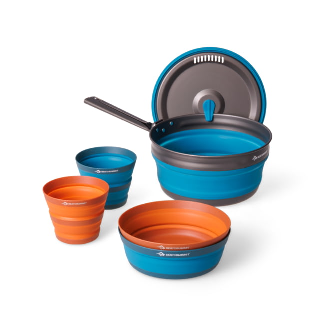 Sea to Summit XLite Collapsible Pot Cook Set 2L Assorted 5 Piece