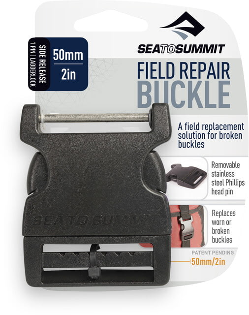 Sea to Summit Side Release, 1 Pin, 2in, Black, 50mm, 250