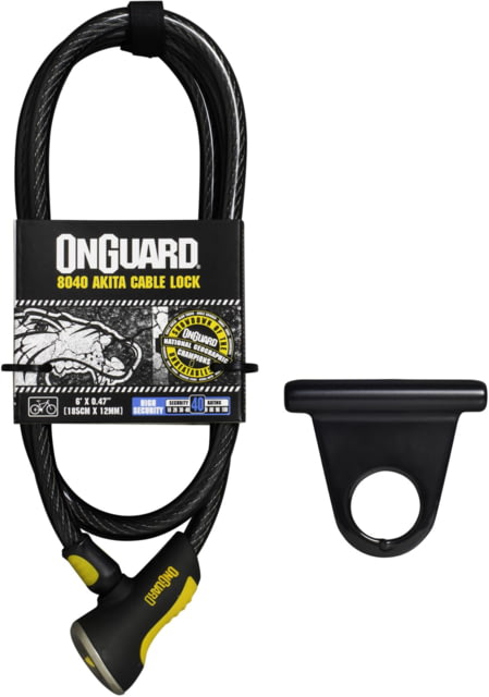 SeaSucker Cable Anchor Trunk w/Lock Combo Black 10in