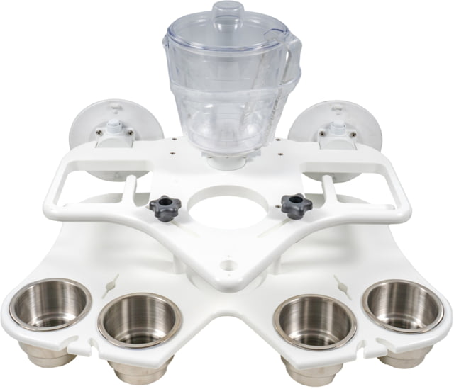 SeaSucker Double Decker Party Barge - Portable Bar White