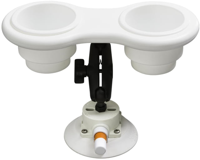 SeaSucker 2-Cup Holder Angle Mount White