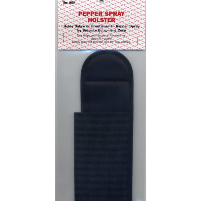 Security Equipment Defense Spray Holster for 9.2 oz Frontiersman Bear Attack Deterrent - Security Equipment