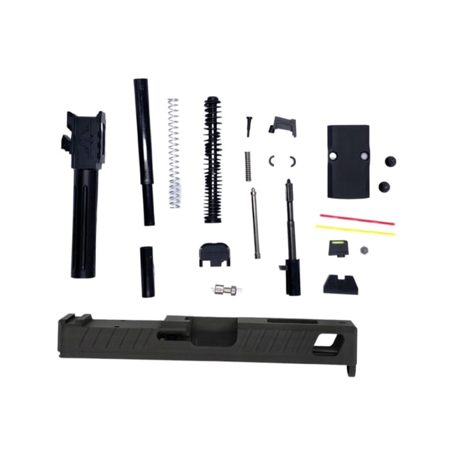 American Tactical Arms ATA19 Badger Complete Ambidextrous Slide w/Leupold DeltaPoint Pro Optic Cut Unthreaded Elite Series BarrelFluted Barrel OD - American Tactical Arms