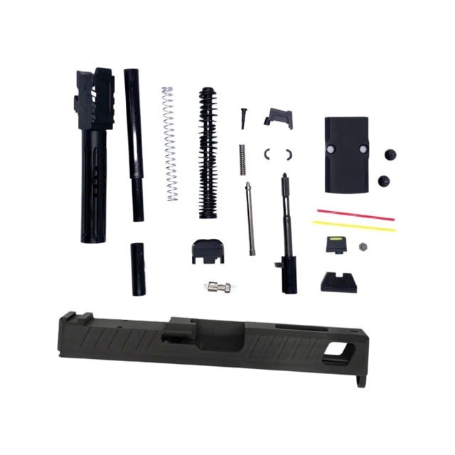 American Tactical Arms ATA19 Badger Complete Ambidextrous Slide w/Vortex Viper Optic Cut Unthreaded Elite Series Barrel Fluted and Ported Barrel OD - American Tactical Arms