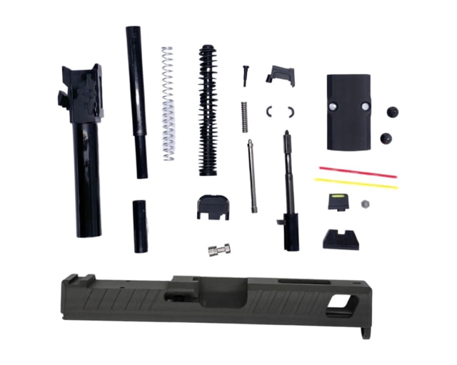 American Tactical Arms ATA19 Badger Complete Ambidextrous Slide w/Vortex Viper Optic Cut Unthreaded Elite Series Barrel OD Green CMPL-SLDODG-VPR-UTH - American Tactical Arms