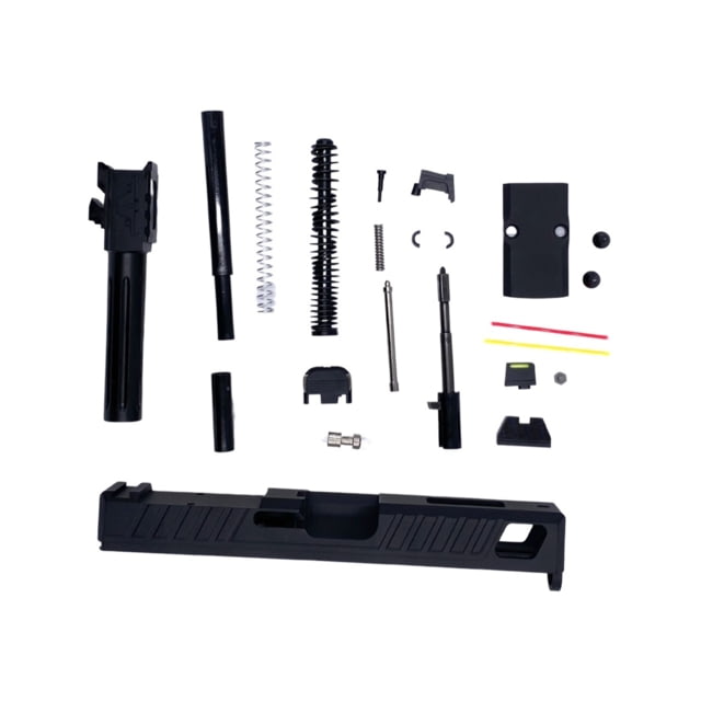American Tactical Arms ATA19 Badger Complete Ambidextrous Slide w/Leupold DeltaPoint Pro Optic Cut Unthreaded Elite Series Barrel Fluted Barrel Black - American Tactical Arms