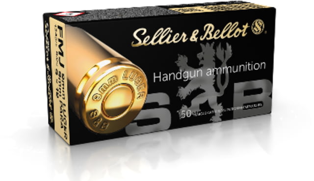 lier & Bellot 9MM LUGER 124 FMJ 1000 Round Case Ammo