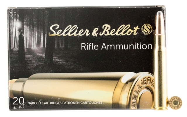 Sellier & Bellot Springfield 180 Grain Soft Point Rifle Ammo 20 Rounds