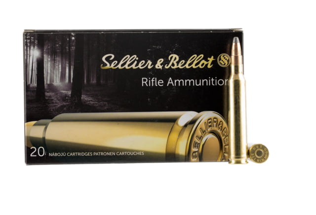 lier & Bellot 300 Winchester Magnum 180 Grain Soft Point Cut-Through Edge Rifle 20 Rounds Ammo