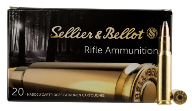 lier & Bellot 308 Winchester 180 Grain Soft Point Cut-Through Edge Rifle 20 Rounds Ammo