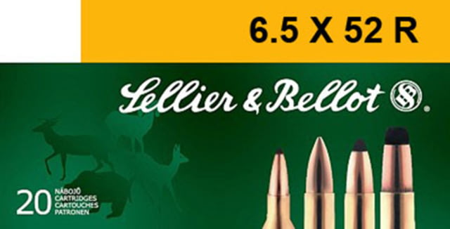 Sellier & Bellot 117 Grain Soft Point Rifle Ammo 20 Rounds