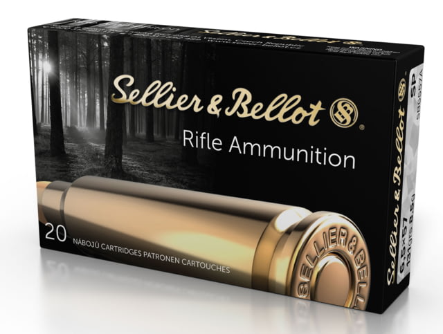 Sellier & Bellot 131 Grain Soft Point Rifle Ammo 20 Rounds SB