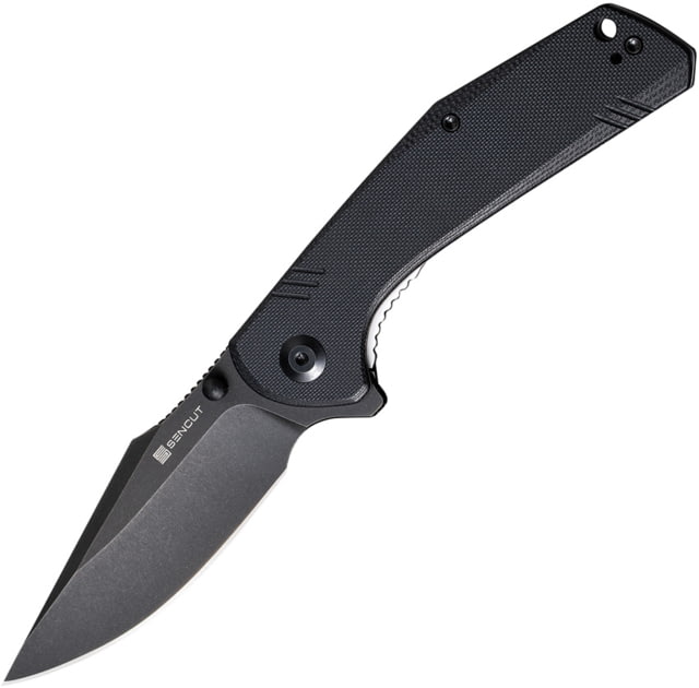SENCUT Actium Linerlock Black G10