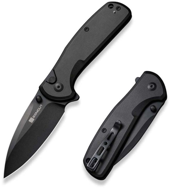 SENCUT Arcblast Flipper & Button Lock & Thumb Stud Knife Aluminum Handle 2.98inch 9cr18mov Blade - Sencut