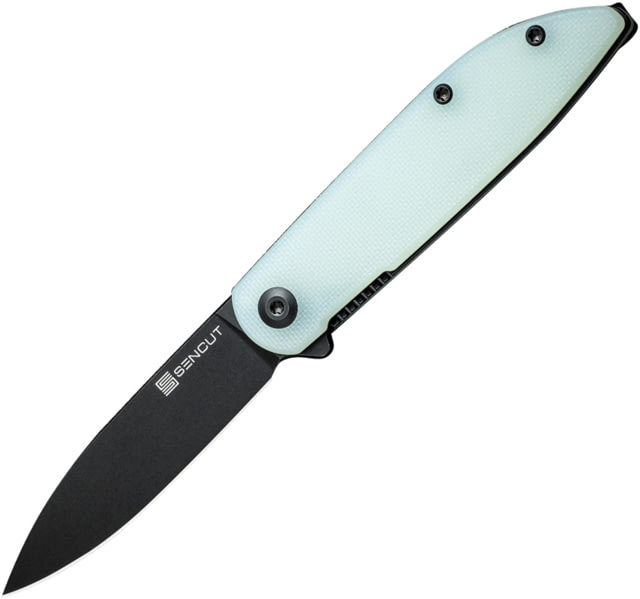 SENCUT Bocll II Folding Knife 2.96in D2 Steel G10 Handle Natural/Black - Sencut