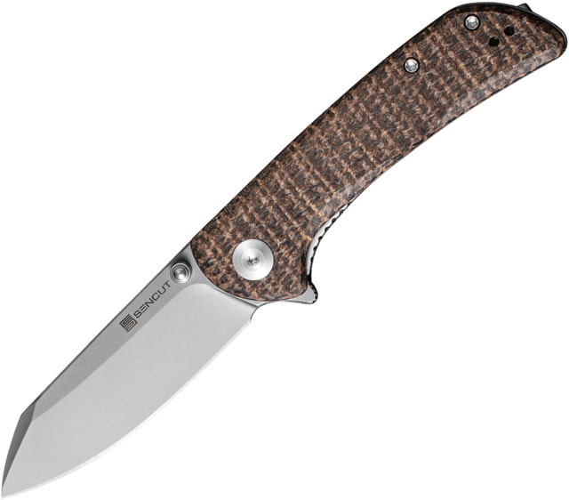 Sencut Knife Fritch 2.99 Brwn Micarta/stonewash Liner Lock