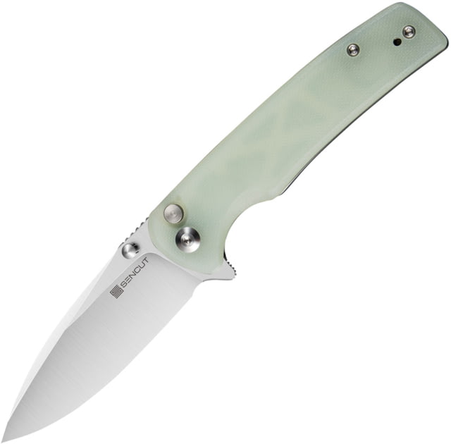 SENCUT Sachse Folding Knife 3.47in Carbon Steel G10 Handle Natural - Sencut
