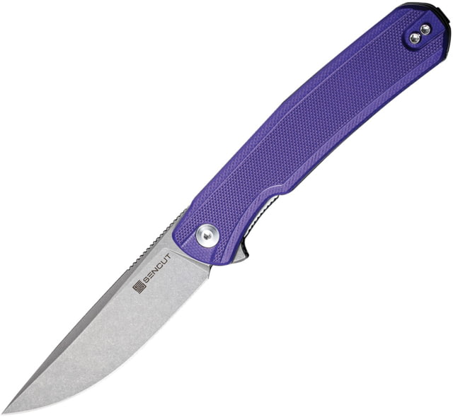 Sencut Knife Scitus 3.47 Purple G10/gray Stonewash D2 - Sencut