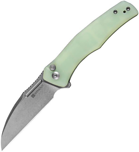 SENCUT Watauga Folding Knife 3.48in D2 Steel G10 Handle Natural - Sencut
