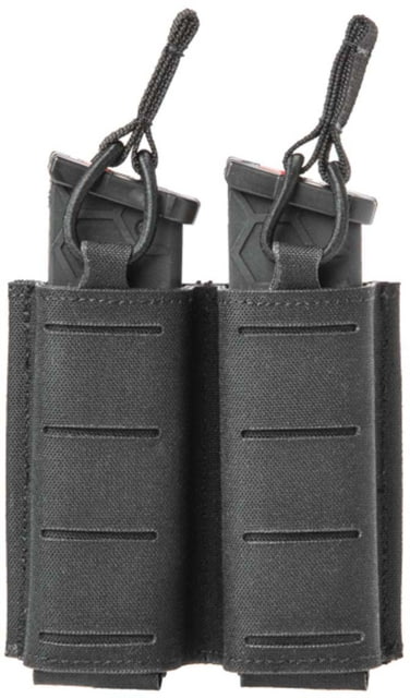 Sentry Gunnar Side By Side Double Pistol Mag Pouch 9mm/.40 Caliber Black Double - Sentry