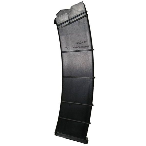 SGM Tactical Saiga 12ga 5 Round Shotgun Magazine Black 1 Pack - Sgm Tactical