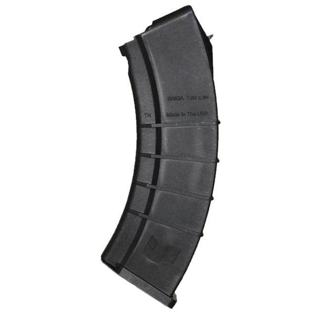  Tactical Saiga 7.62x39 Rifle Magazine 15 Rounds Black Ammo