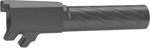 ShaloTek Spiral Fluted Barrel w/ LCI P365 3.1in 9 Black Nitrided - ShaloTek