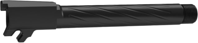 ShaloTek Spiral Fluted Threaded Barrel w/ LCI P365XXL 4.1in 9 Black Nitrided