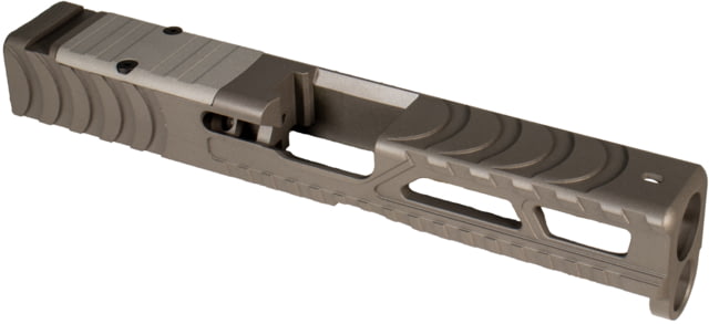 Shark Coast Tactical Cyborg Custom Stripped Pistol Slide Glock 17 Gen 3 FDE - Shark Coast Tactical