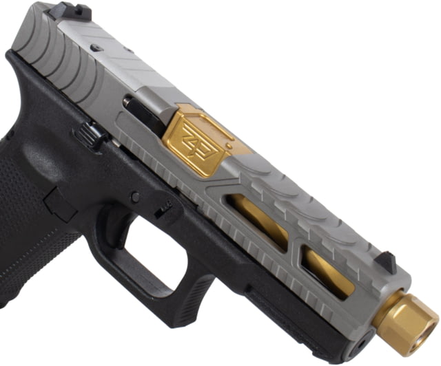 Shark Coast Tactical Cyborg Custom Stripped Pistol Slide Glock 43x FDE - Shark Coast Tactical