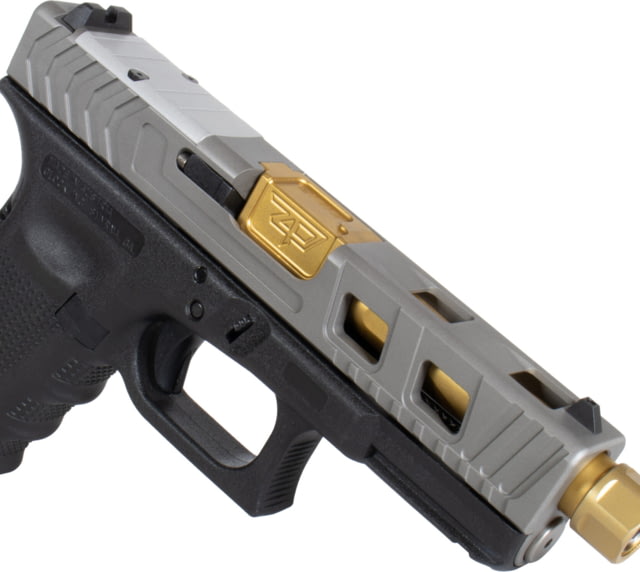 Shark Coast Tactical Sarasota II Custom Stripped Pistol Slide Glock 17 Gen 5 Tungsten - Shark Coast Tactical