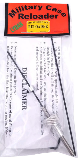 Sharpshooter Berdan Military Case Reloader For Lyman Press - Sharpshooter