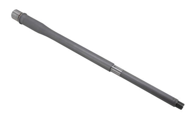 Shaw AR-10 308 Winchester Threaded Barrel No Flute 20in HBAR Profile 1-8 Twist 5/8-24 Thread Matte Stainless - Shaw