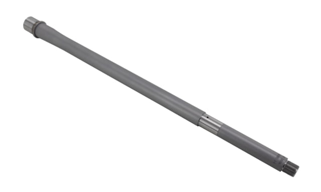 Shaw AR-15 22 ARC Threaded Barrel No Flute 18in HBAR Profile 1-7 Twist 1/2-28 Thread Matte Stainless