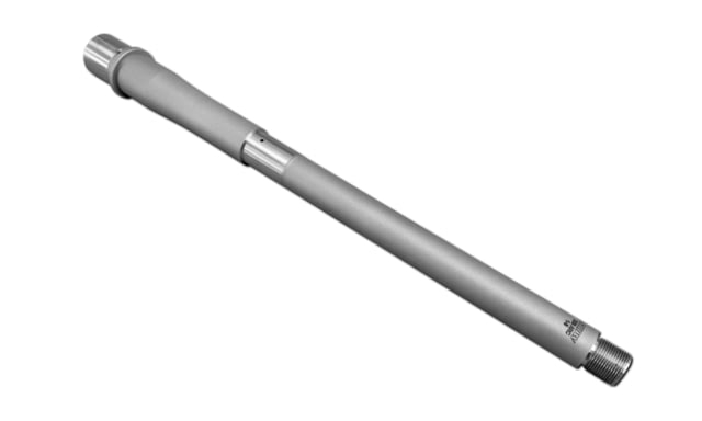 Shaw AR-15 338 ARC Threaded Barrel 12.5in No Flute HBAR Profile 1-8 Twist 5/8-24 Thread Matte Stainless