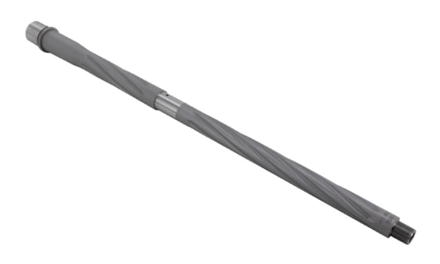 Shaw AR-15 350 Legend Threaded Barrel Spiral Flute 18in HBAR Profile 1-16 Twist 9/16-24 Thread Matte Stainless - Shaw