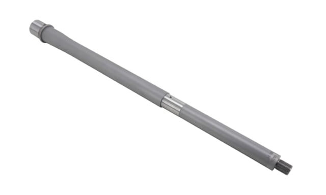 Shaw AR-15 5.56 NATO Threaded Barrel No Flute 16in HBAR Profile 1-7 Twist 1/2-28 Thread Matte Stainless