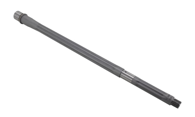 Shaw AR-15 6 ARC Threaded Barrel Straight Flute 18in HBAR Profile 1-7.5 Twist 5/8-24 Thread Matte Stainless