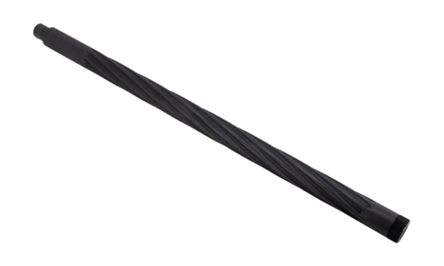 Shaw Ruger  22 LR Threaded Rifle Barrel Spiral Flute 16.1in Bull Profile 1-16 Twist 1/2-28 Thread Matte Blued - Shaw