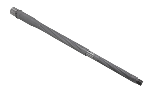Shaw Shaw AR-10 25 Creedmoor Threaded AR Barrel 20in HBAR Rifle 1-7.5 Twist Weight 2.95lb Spiral Flute Matte Stainless